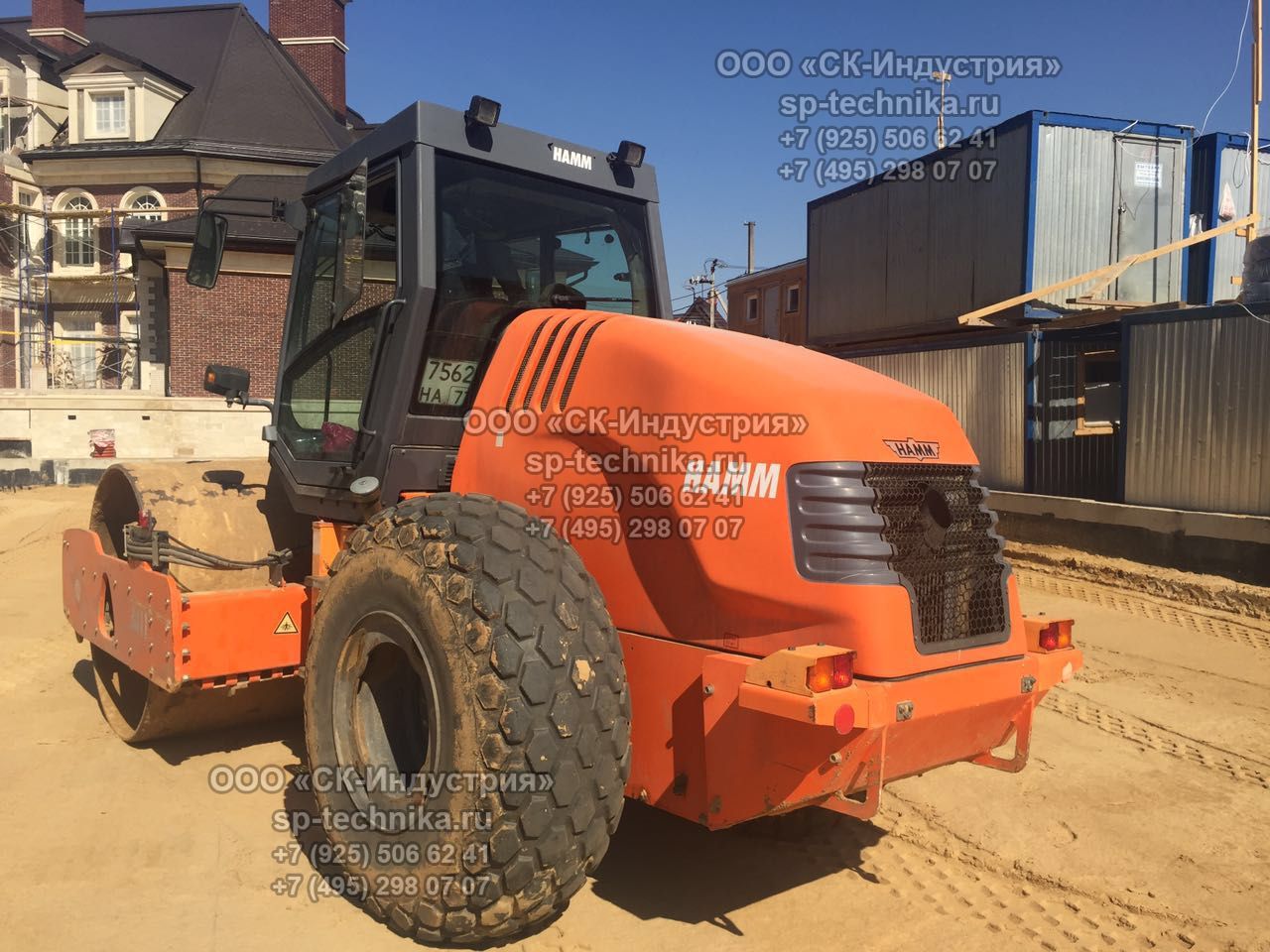 Аренда грунтового катка